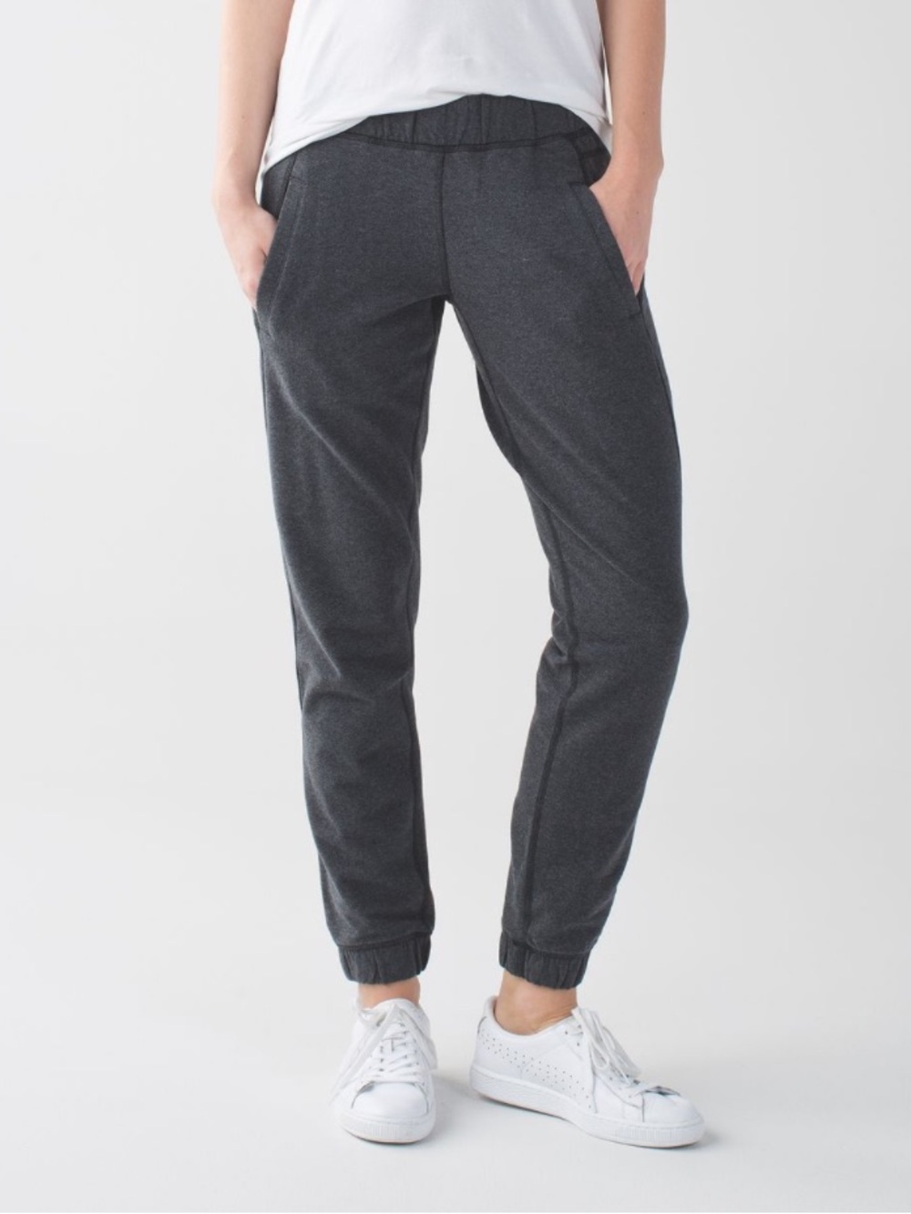 Lululemon Sattva Pant II - Heathered Black